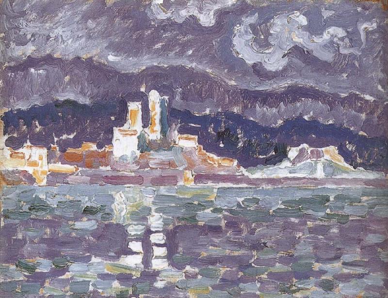 Paul Signac Study of rainstorm china oil painting image